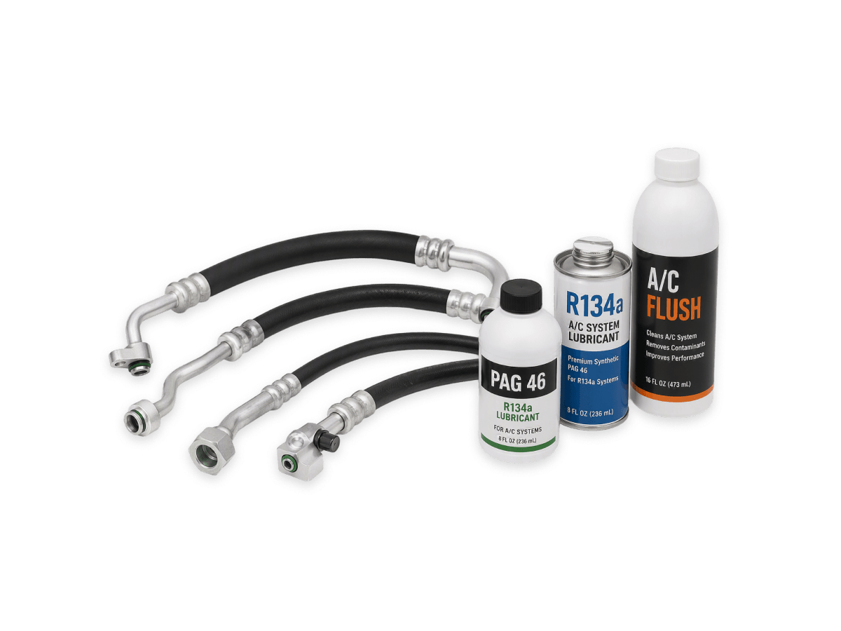 C Hoses, Lubricants & Flush